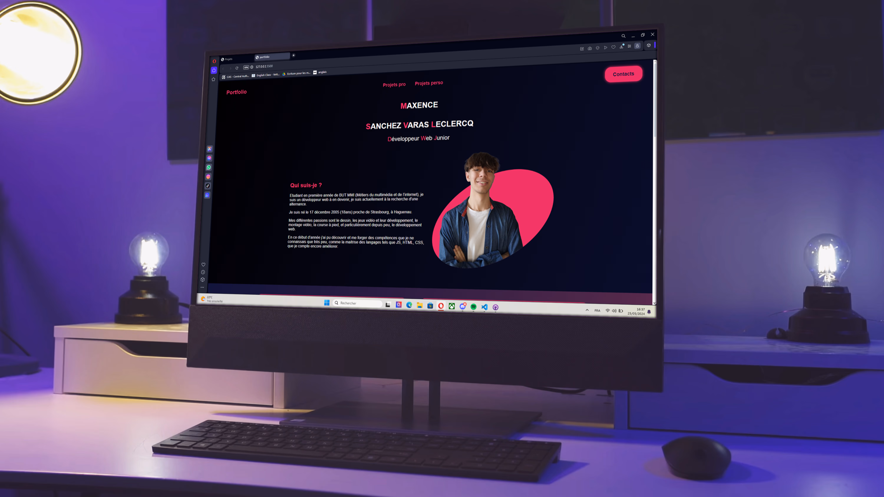 image de mon projet personnel