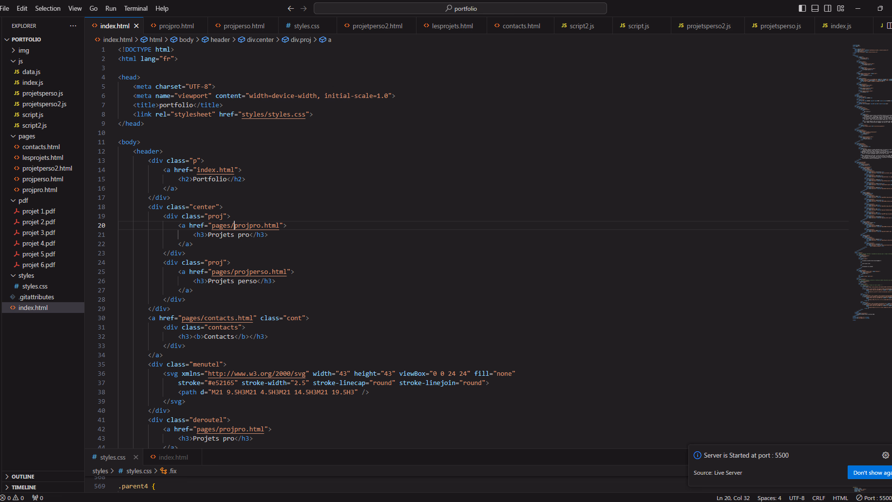 image de mon projet personnel